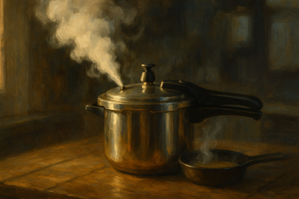 The Pressure Cooker: Steam, Speed, and Suspense